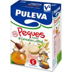 Puleva Peques 8 kornprodukter Honning 600g