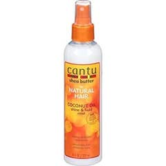 Cantu Shea Butter Natürliches Haar Kokosnussöl Glanz &amp; Halt Spray 237ml