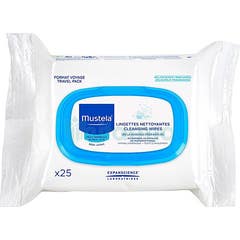 Mustela Salviette Detergenti 25 Unità