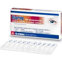 Vispring Colirio Monodosis 0.5mg/ml 10uds