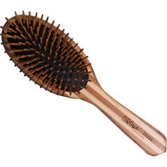 Eurostil Bamboo Oval Oval Brush Large 1pc