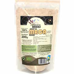 El Oro de los Andes Black Maca Mehl 100% sort 200g