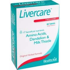 Health Aid Livercare 60 komp. Vegan Extended Release