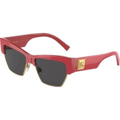 Dolce & Gabbana Gafas de Sol Dg4415 Metallic Red Cat Eye 1ud