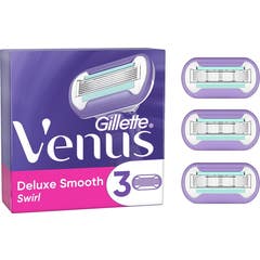 Gillette Pack Venus Smooth Swirl Cargador 3 Recambios