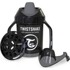 Twistshake Mini Cup Glass Black 230ml Twistshake Mini Cup Glass Black 230ml