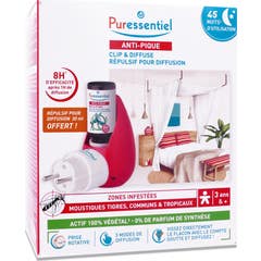 Puressentiel Kit Ultrasone Diffuser Clip & Diffuse