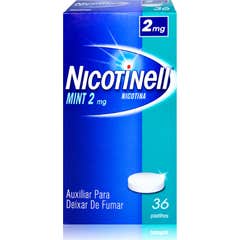 Nicotinell Mint Nicotina 2mg 36 Pastilhas