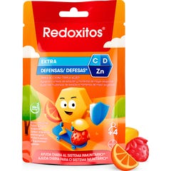 Redoxon Redoxitos Extra Defensas Gummies Naranja Fresa 25uds