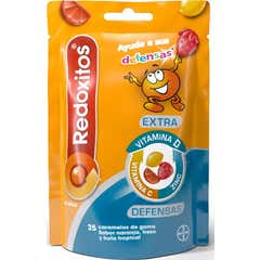 Redoxon Redoxitos Extra Defensas Gummies Naranja Fresa 25uds