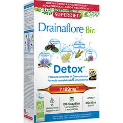 Super Diet Drainaflore Bio 20 Ampollas