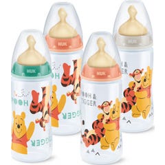 Nuk® baby flaske Disney Winnie latex pattekul M størrelse 1 300ml 1ud