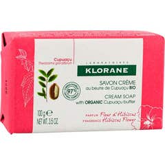 Klorane Fleur d'hibiscus Sapone alla crema con burro di Cupuaçu 100g