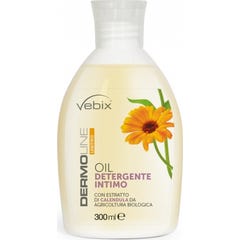 Vebix Dermoline Aceite Limpiador Íntimo Caléndula 300 ml