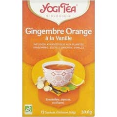 Yogi Tea Orange Ginger med vanilje 17 teposer