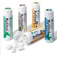Gomma da masticare Xilitolo Menta piperita