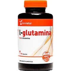 Plannatur L-Glutamin 100 kapsler