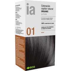 Interapothek Kit Coloración Capilar Natural Organic 01 Negro