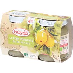 Babybio La Poire Fondante du Val de Loire +4M 2x130 g