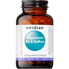 Viridian Magnesium Vitamin B6 Safran 60caps