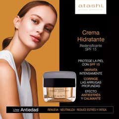 Atashi® Cellular Cosmetics Crema hidratante redensificante SPF15+ 50ml
