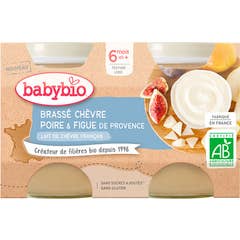 BabyBio Coppa pera e fico 2x130g