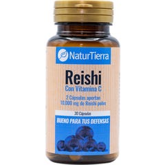 Naturtierra Reishi met Vitamine C 30 capsules