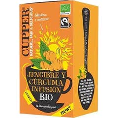 Cupper Infuso di Zenzero e Curcuma Bio 20 Unità Cupper Infuso di Zenzero e Curcuma Bio 20 Unità