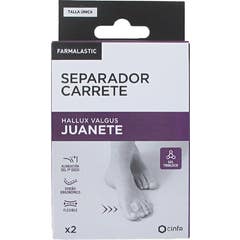 Farmalastic Separador Carrete Juanete Talla Única 2 uds