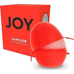 Jamyjob Discreet Masturbator Egg Red Version Joy 1 stk