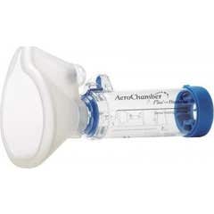 Aerochamber Plus Flow-Vu adulto cámara de inhalacion adulto 1ud