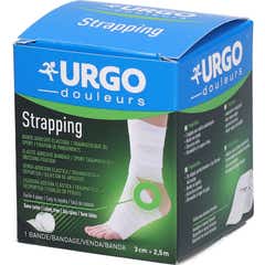 Urgo Strapping Elastische Hechting Band 2,5 m x 3 cm
