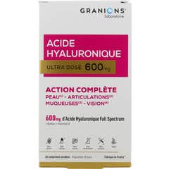 Granions Ácido Hialurónico Ultra Dosificado 600mg 60comp