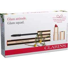 Clarins Glam Attitude Mascara + Læbestift Pack