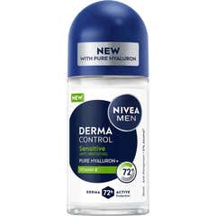 Nivea Men Derma Control Deo Roll-On Sensibile 50 ml