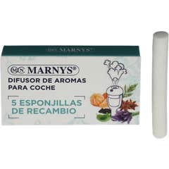 Marnys Auto Sponge Diffuser Vullingen 5 stuks