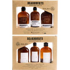 Beardburys Essentials Kit Rutina Facial para Hombres