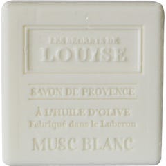 Secreto Louise Jabón Almizcle Blanco 100g