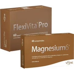 Vitae Magnesium6 60 comp + FlexiVita Pro 60 caps