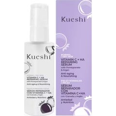 Kueshi Sérum Reparador Vitamina C + HA Granada y Argán 30 ml