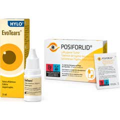 Hylo EvoTears + Ursapharm Posiforlid Vådservietter