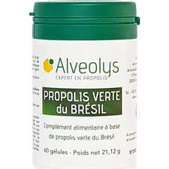 Alveolys Propolis Verte Du Brésil Bio 60 Gélules