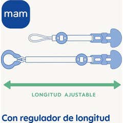 MAM Broche Para Chupete Clip It! & Cover