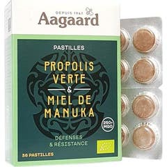 Aagaard Própolis Verde & Miel de Manuka 36tabletas