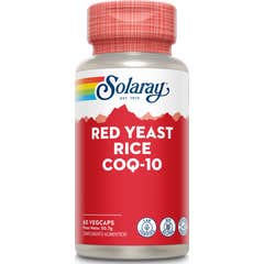Solaray Levadura de Arroz Rojo Plus Q10 60caps
