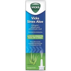 Vicks Sinex Aloé Solução Pulverização Nasal 0.5mg/ml 15ml