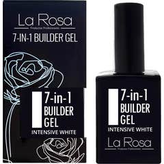 La Rosa Builder Gel 7 In 1 Intensive White UV LED 15 ml