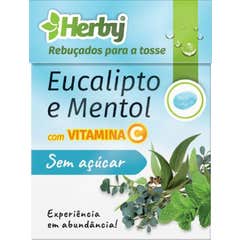 Herby Caramelos Eucalipto Mentol Con Vitamina C sin Azúcar Caja 50g