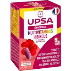 Upsa Multivitaminas Hibisco 5 en 1 30comp Upsa Multivitaminas Hibisco 5 en 1 30comp