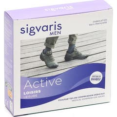 Sigvaris 2 Activ Loisirs New Hombre Anthracite Normal TL 1 Par